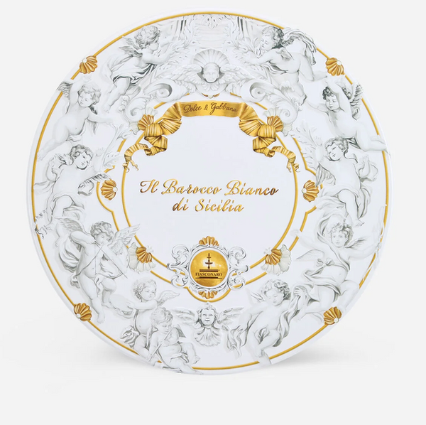 Panettone Barocco Bianco di Sicilia Chocolate con caramelo Dolce e Gabbana