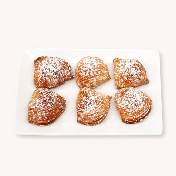 Sfogliatella napoletana (6 pequeñas)