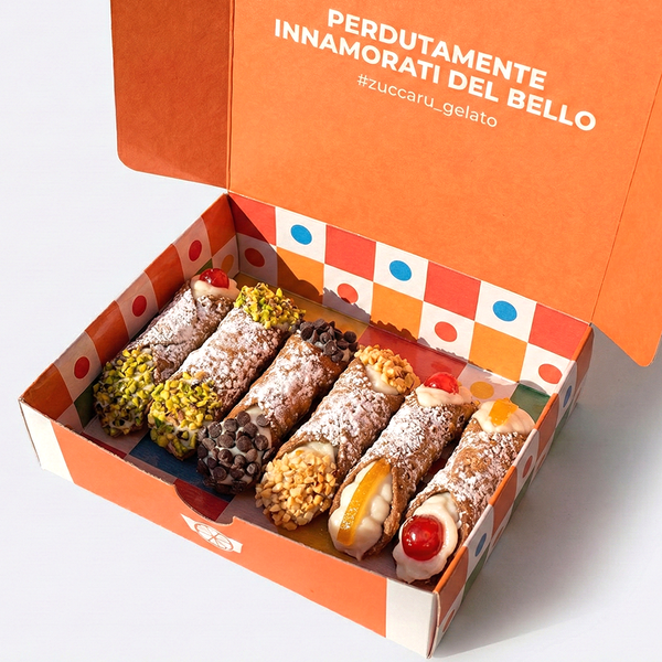 6 Cannoli Siciliani (14 cm)