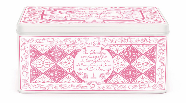 Colomba chocolate y fresitas del bosque - en lata Dolce & Gabbana