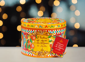 Panettone D&G con cítricos y azafrán