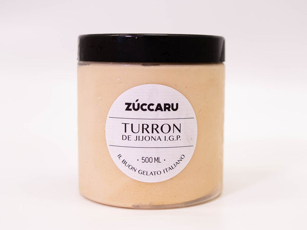 Helado de turrón de Jijona 