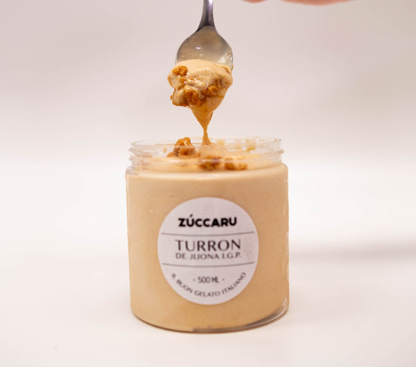 Helado de turrón de Jijona 
